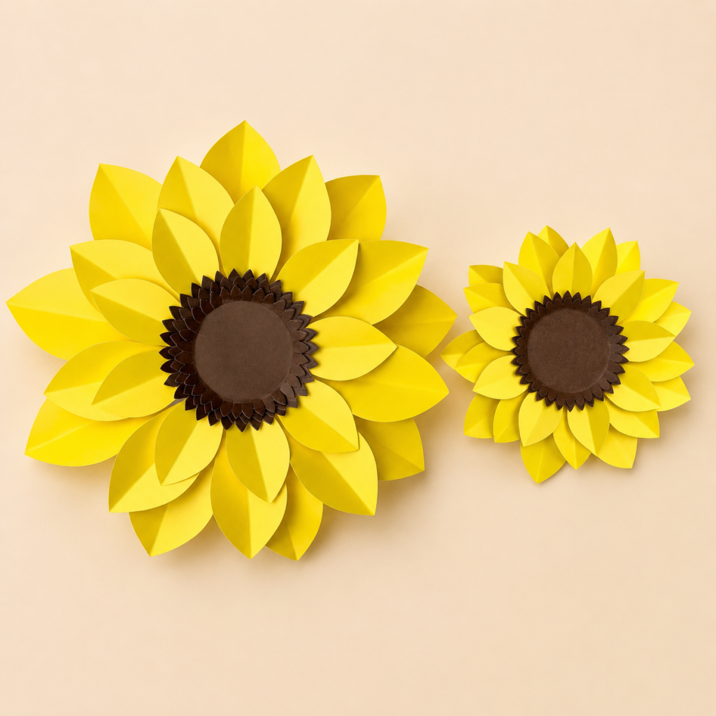 GIRASSOL PAPEL – 2 UNIDADES