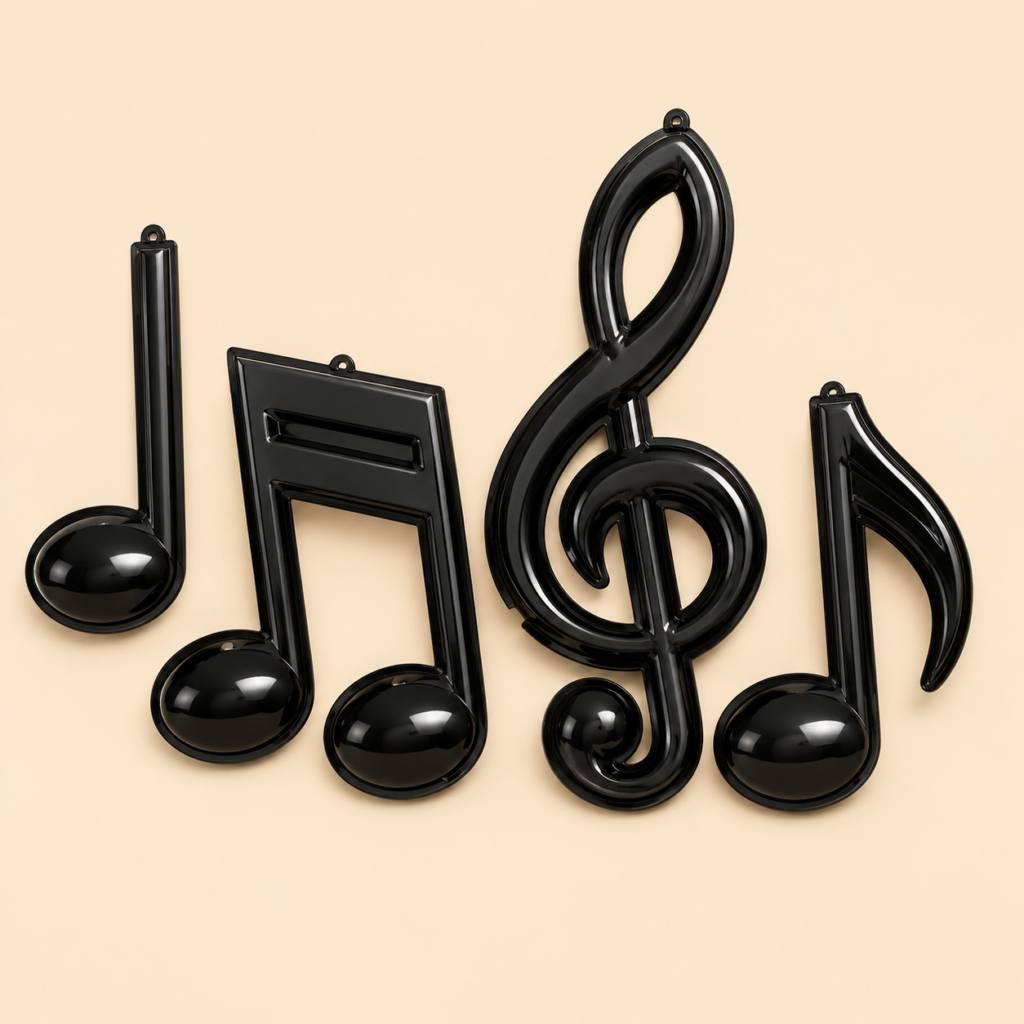 Kit Notas Musicais – 4 unidades
