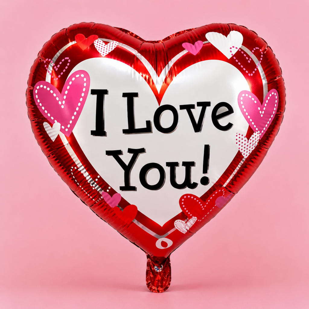 Coração I Love You – 18 polegadas