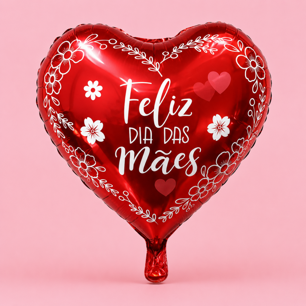 Coração Feliz dia das Mães