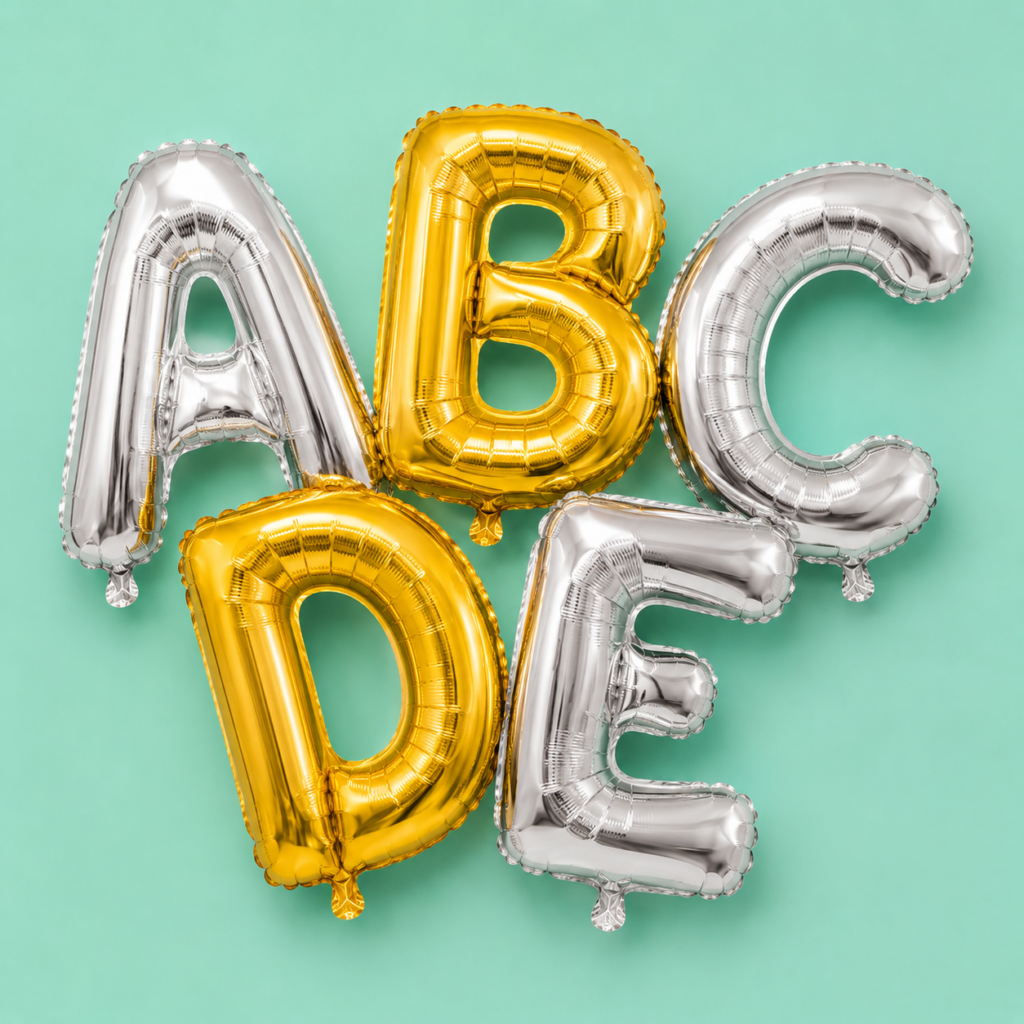 Letras 16 Polegadas